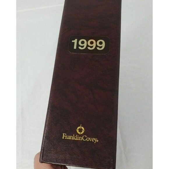 1999 Franklin Covey Fdp 19079 Classic Time Management Storage Binder - Picture 2 of 9